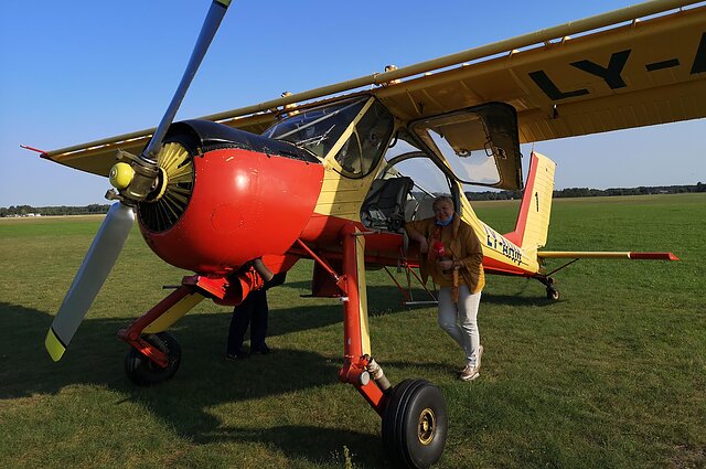 Paluknio aerodromas, Jolanta Jurkūnienė