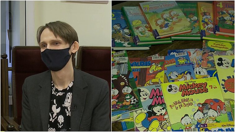 Simono aistra – kolekcionuoti Ančiuko Donaldo komiksus: juos atradus sūnui, tėtis pamatė save vaikystėje