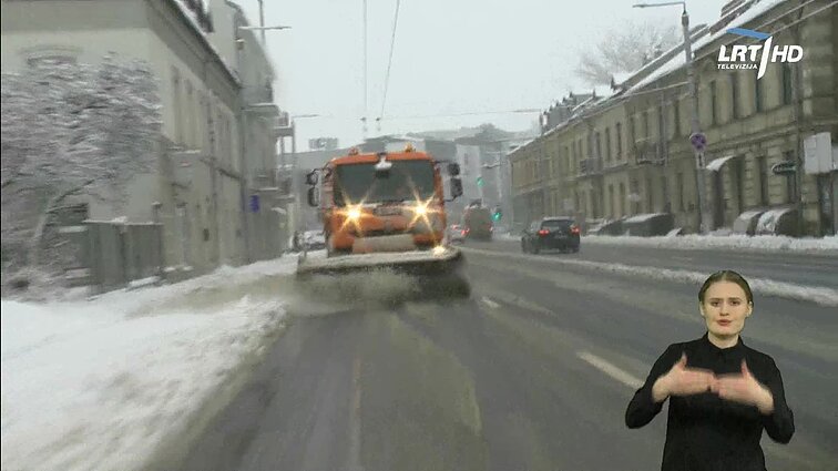 Žinios. Sportas. Orai (su vertimu į gestų k.)