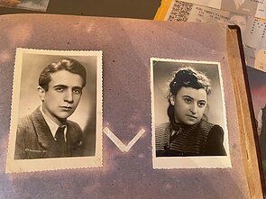 Ruth Reches' grandparents Klara and Samuel