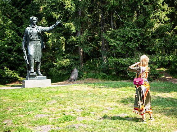 Marytės Melnikaitės paminklas Grūto parke