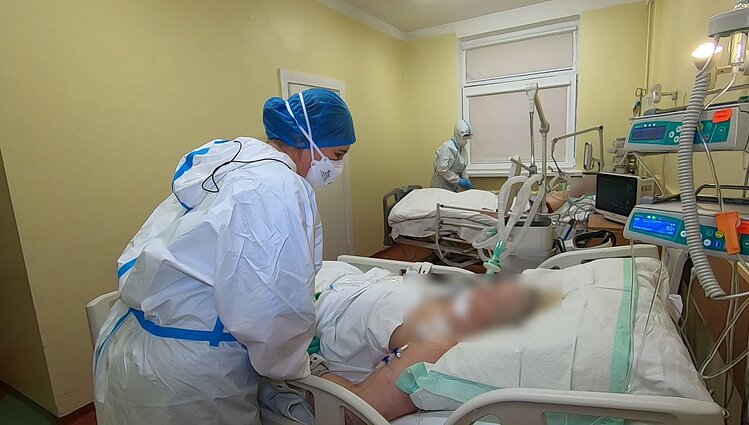 Klaipėdos universitetinės ligoninės Reanimacijos ir intensyvios terapijos skyriuje gydomi sunkiai COVID-19 sergantys pacientai Klaipėdos universitetinės ligoninės Reanimacijos ir intensyvios terapijos skyriuje gydomi sunkiai COVID-19 sergantys pacientai