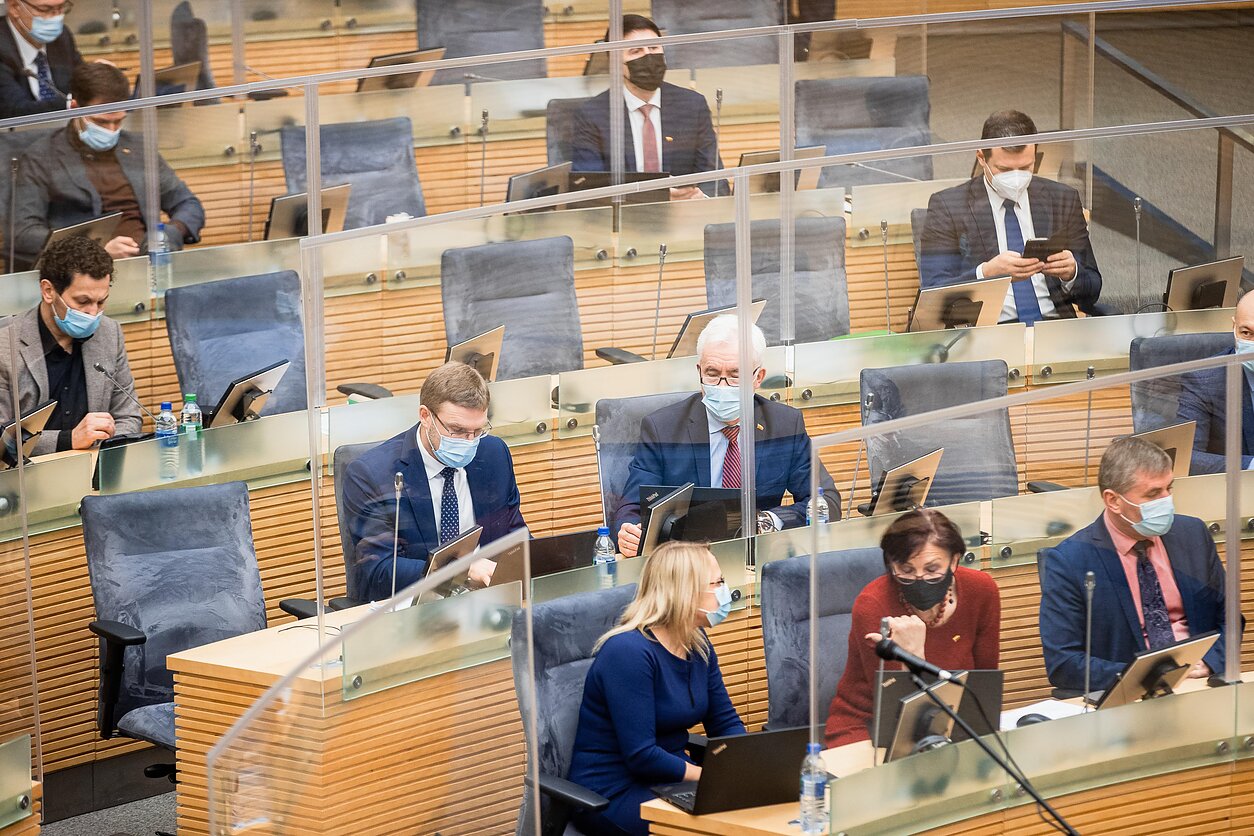 J. Stacevičiaus / LRT nuotr., LRT Aktualijų studija. Opozicija – didelė, bet silpna?