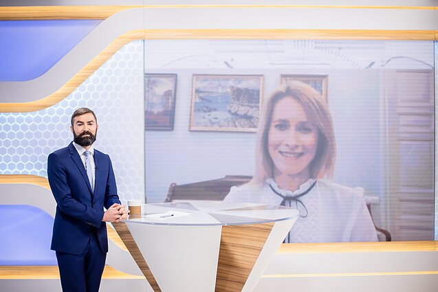 Dienos tema. Estijos premjerė Kallas: kolega juokauja, kad vaikinai buvo vakarėlyje, o moterys dabar susitvarkys