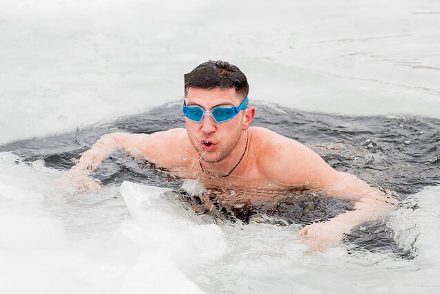 Labas rytas, Lietuva! Šeštadienis. Ledinis Dzeranovo iššūkis – 15 metrų po ledu eketėje