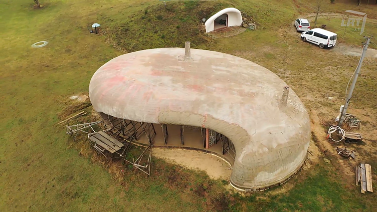 Kelmiškio tikslas – pastatyti namą, kuriame nebūtų nė vieno kampo