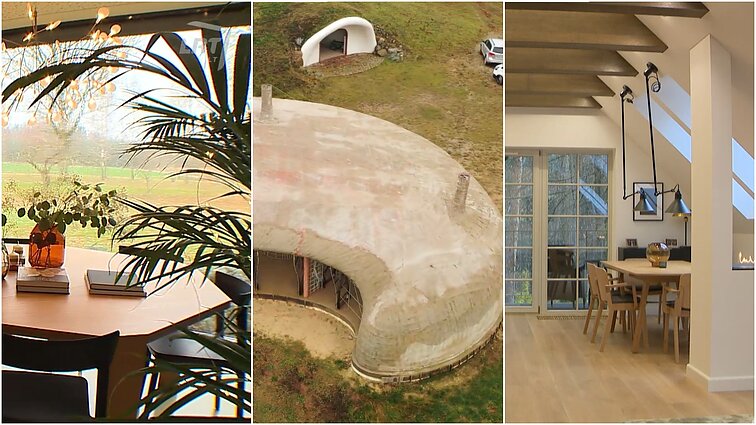 Veranda. Apleisto vienkiemio rekonstrukcija, sferinio namo statybos ir ilgas butas Valakampiuose