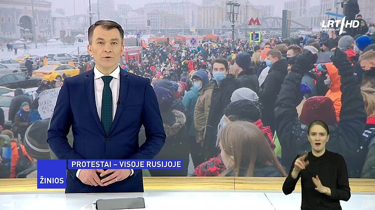 Žinios. Orai (su vertimu į gestų k.)