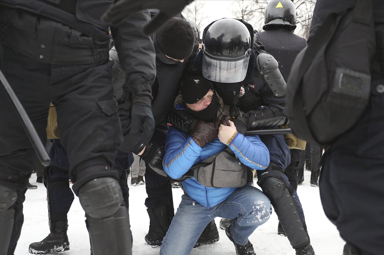Aleksejus Navalną palaikantys protestai Rusijoje Aleksejus Navalną palaikantys protestai Rusijoje