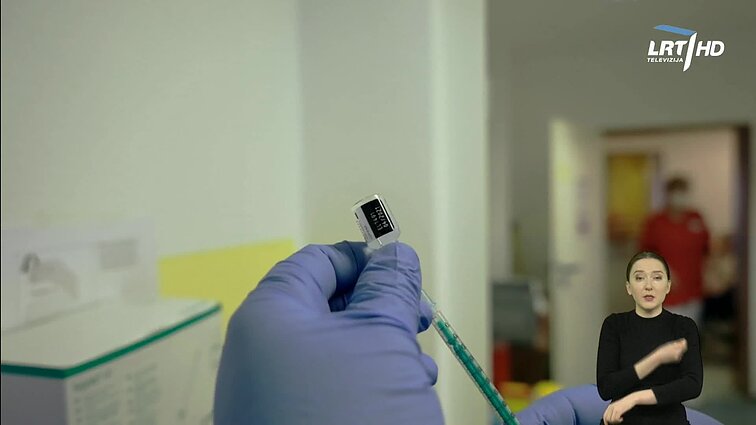 Žinios. Sportas. Orai (su vertimu į gestų k.)