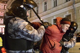 Protestai, palaikantys Aleksejų Navalną