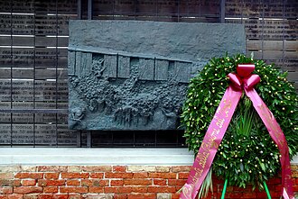 Neemijos Arbit Blato kurtas memorialas per Holokaustą nužudytiems Venecijos žydams