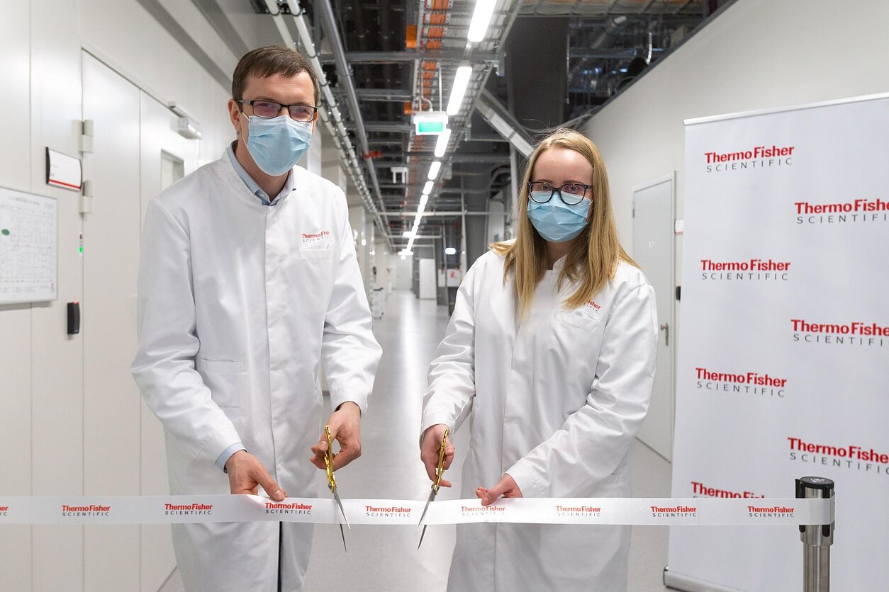 „Thermo Fisher Scientific“ padalinio Vilniuje nuotrauka, Kosmoso departamentas. Dar viena priemonė kovoje su COVID-19