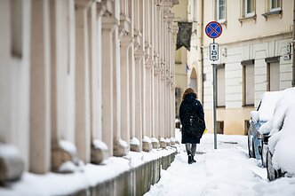 Snow in Vilnius
