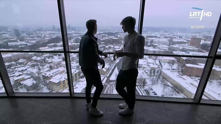 Eurovizija 2021. Finalas. Pristatymas: Titas ir Benas