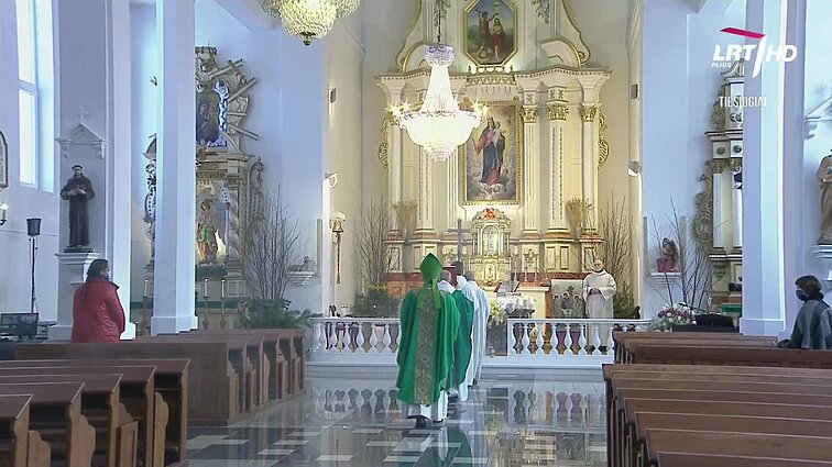 Šv. Mišios iš Išlaužo Švč. Mergelės Marijos, Krikščionių Pagalbos bažnyčios