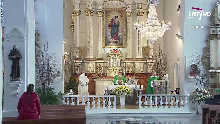 Šv. Mišios iš Išlaužo Švč. Mergelės Marijos, Krikščionių pagalbos bažnyčios