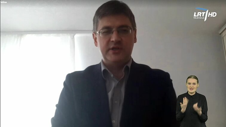 Žinios. Sportas. Orai (su vertimu į gestų k.)