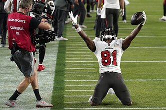 „Tampa Bay Buccaneers“ triumfavo „Super Bowl“ „Tampa Bay Buccaneers“ triumfavo „Super Bowl“