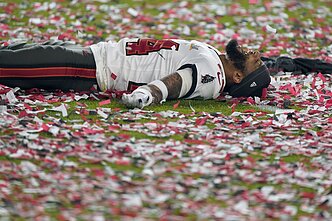 „Tampa Bay Buccaneers“ triumfavo „Super Bowl“ „Tampa Bay Buccaneers“ triumfavo „Super Bowl“