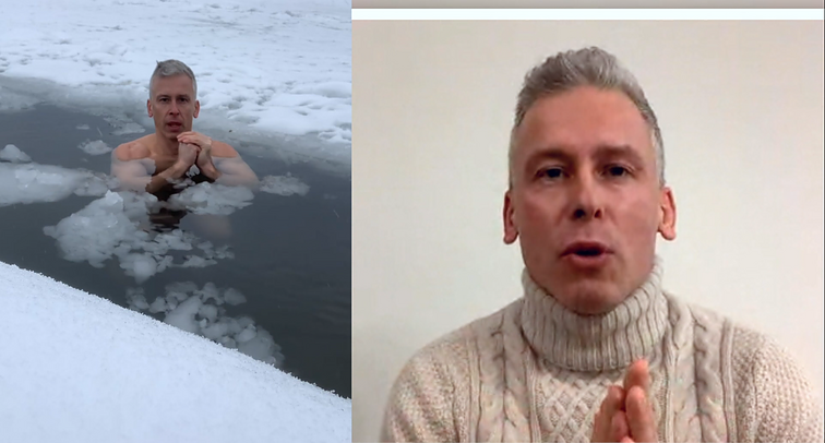 Asmeninis treneris: maudynės eketėje primena šuolį parašiutu – sukelia pasakiškas emocijas