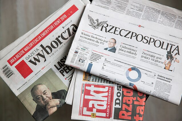 Polish newspapers (associative image)