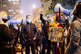 Women's Strike in Poland.
