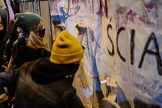 Women's Strike in Poland.