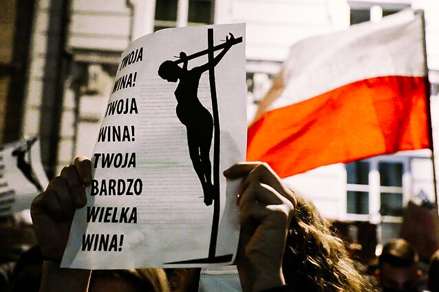Women's Strike in Poland.