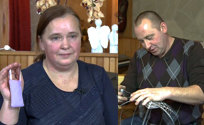 Amatininkų šeimos namuose visada kvepia namine duona, o jų aistra – pinti krepšius ir siūti pagalvėles iš levandų