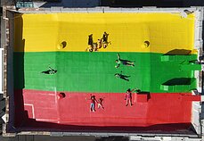 Trispalvė Los Andžele