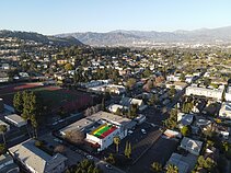 Trispalvė Los Andžele