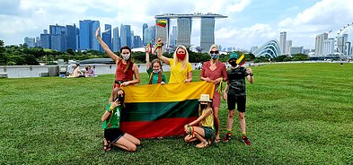 Lietuviai mini Vasario 16-ąją Singapūre