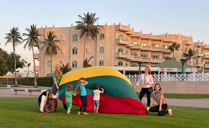 Lietuviai mini Vasario 16-ąją Muskate, Omane