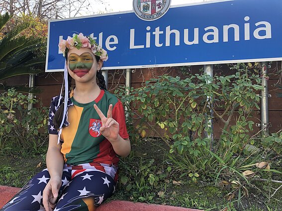 Lietuviai mini Vasario 16-ąją Los Andžele, JAV