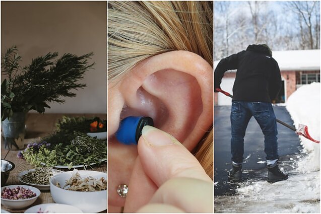 Klauskite daktaro. Vaistažolių nauda kovoje su virusais, ūžesys ausyse ir taisyklingas sniego kasimas