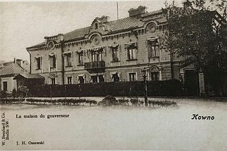 Governor's residence in Kaunas.