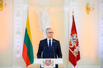 G. Nausėda įteikė Valstybės apdovanojimus Lietuvos valstybės atkūrimo dienos proga