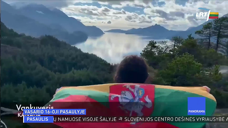 Trispalvių jūra nubangavo per visą pasaulį: lietuviai užsienyje Vasario 16-ąją paminėjo 61-ame mieste