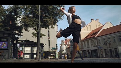 Voldemaro Petersono klipo akimirka