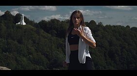 Voldemaro Petersono klipo akimirka