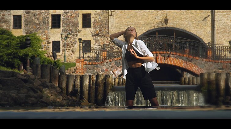 Voldemaro Petersono klipo akimirka