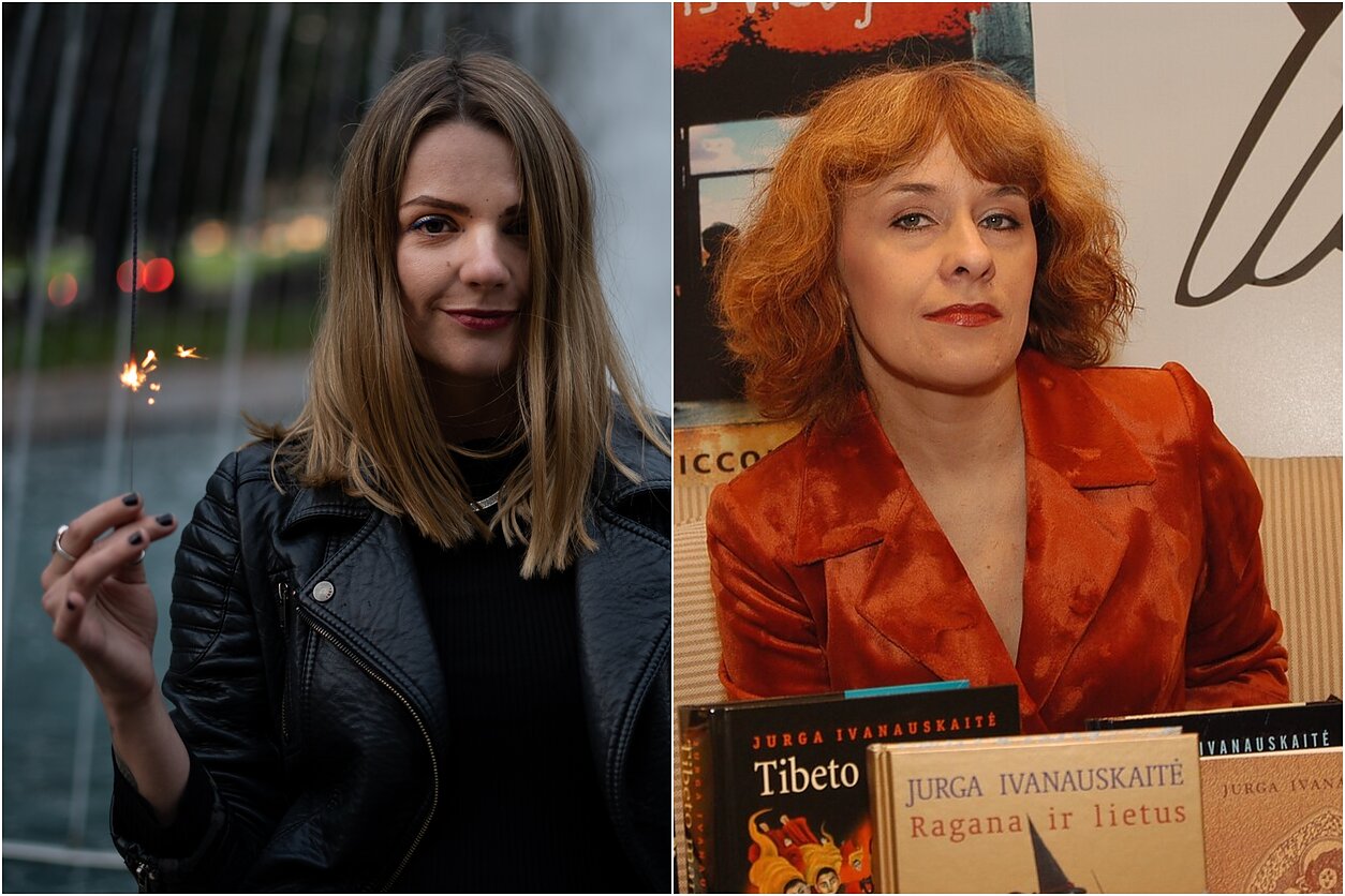 Lina Simutytė ir Jurga Ivanauskaitė Lina Simutytė ir Jurga Ivanauskaitė