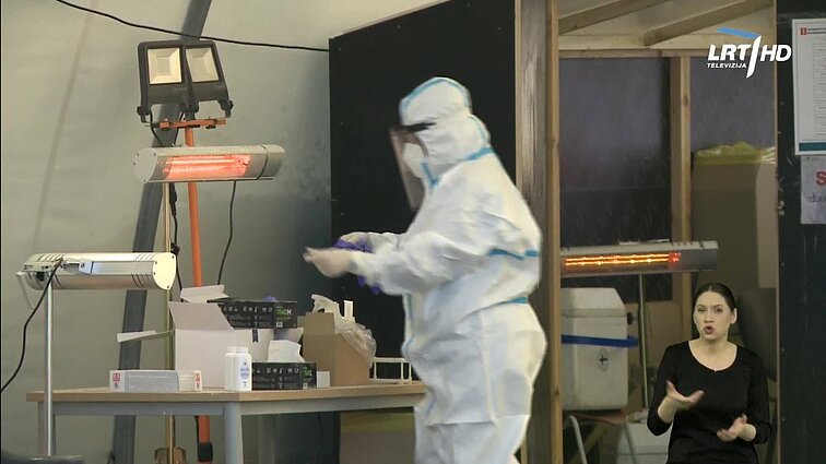 Žinios. Sportas. Orai (su vertimu į gestų k.)