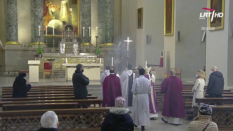 Šv. Mišios iš Vilniaus arkikatedros bazilikos