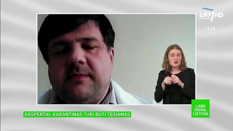 Ekspertai: karantinas turi būti tęsiamas