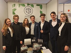 Students behind the business initiative Students behind the business initiative