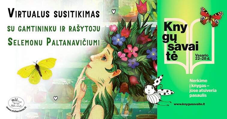 Knygų savaitė 2021. Virtualus susitikimas su gamtininku ir rašytoju Selemonu Paltanavičiumi