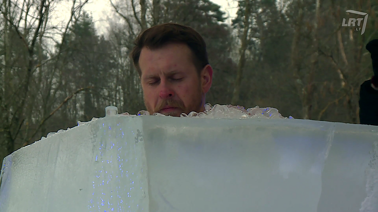 Šalčio rekordus Lietuvoje gerinantis Modestas Stumbrys: su šalčiu gali kovoti kiek nori, bet jo niekada nenugalėsi