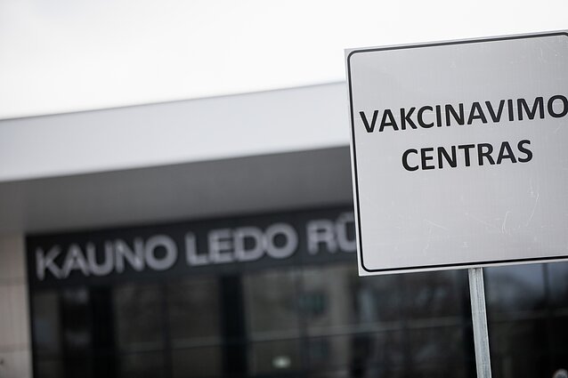 Kauno ledo rūmų vakcinavimo centras Kauno ledo rūmų vakcinavimo centras